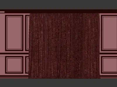 Curtain Set 274 3D model