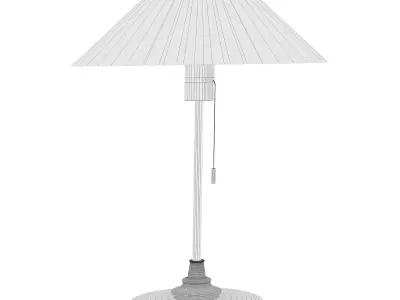 Table lamp Gross White 3D model