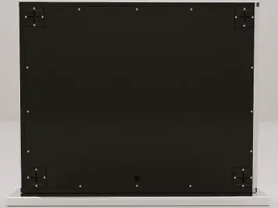 Hollywood Vanity Mirror Makeup Mirror with lights Mirrored 3D model