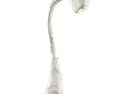 Dune Light Sculpture Low-poly 3D model