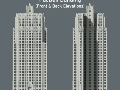 Boomtown San Francisco Collection 3D print model