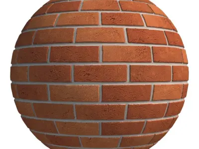 Swanage Handmade Light Red Brick Texture Texture