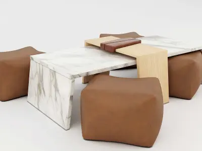 Step Coffee Table Free 3D model