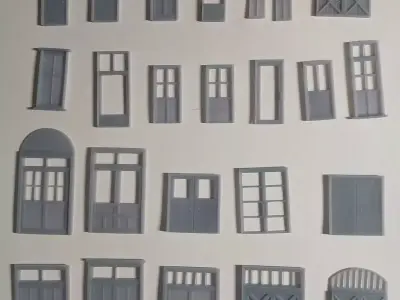 Door Collection 1 3D print model