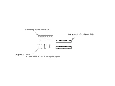 Metal grill for shashlik 3D model