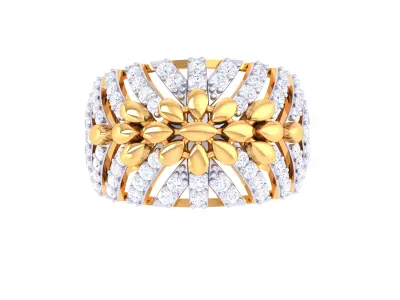   Women Ring MTL 3dm STL OBJ FBX Details 3D print model 6