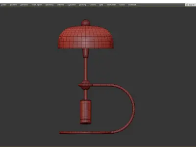 Pixar Table Lamp Low-poly 3D model