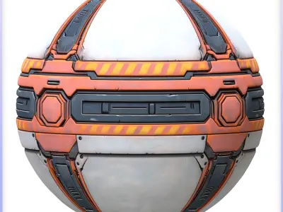 SciFi Seamless Texture Texture 18