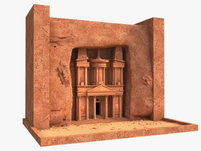Petra 3D model