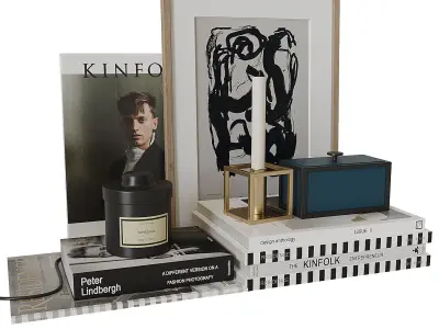 Decorative set 10 3D model