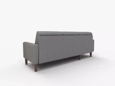 Azekiel Reversible Sectional 3D model