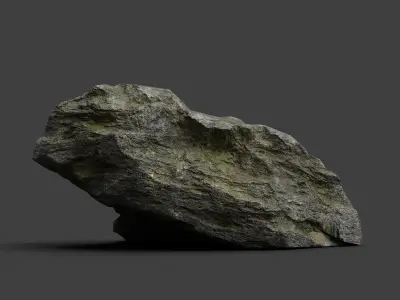 Rock 3-1 Low-poly 3D model
