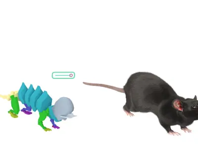  Fancy Rat Rigged Fur 