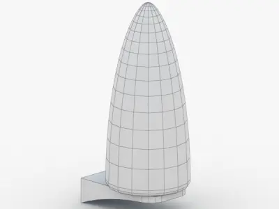 1478 - Bra Lamp Low-poly 3D model