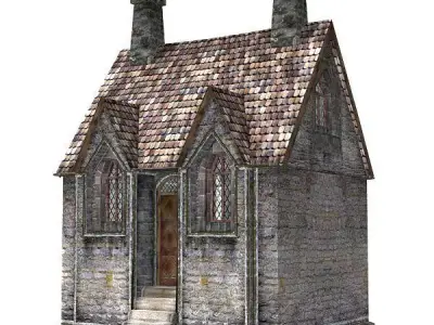Mariners Chapel for obj and fbx 3D model