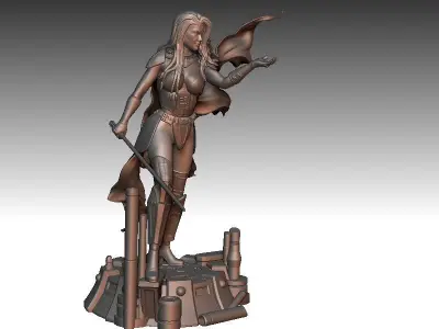 Lady Vader 3D print model