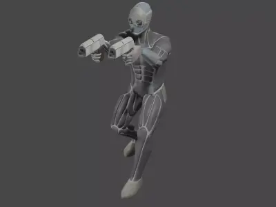Android Guard 3D model
