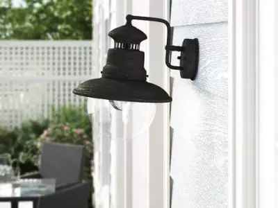 Adkins Light Outdoor Wall Lantern 3D model