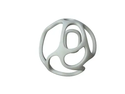 SciFi Cube Object No 24141 Low Poly Shape Texture