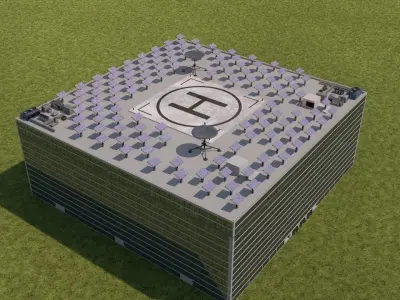 Communications Building  3D model