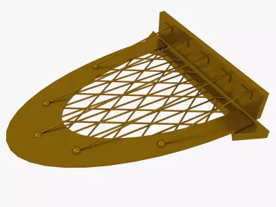 porch roof  3D model