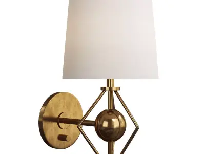 Ojai Wall Sconce Low-poly 3D model