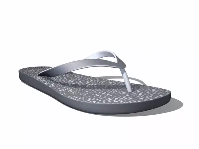 slaps flip flop sandals 3D model
