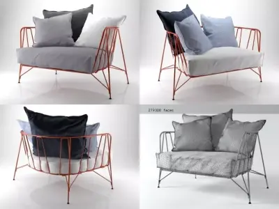 Canistro Armchair 3D model