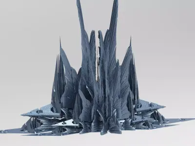 Tower of Oldan Temples Tower  3D model