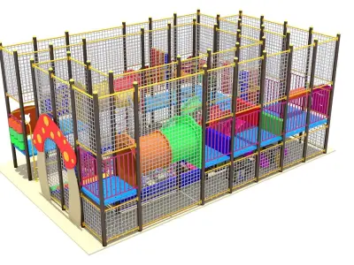Indoor Playground 3D model