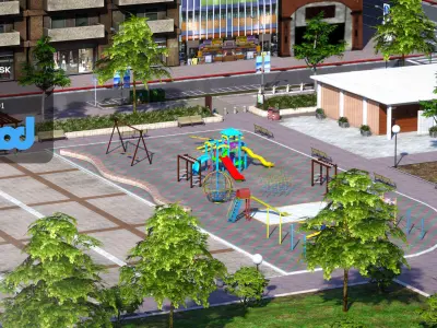 Tw Linsenpark 3D model