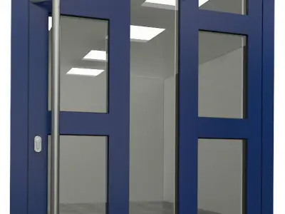 Aluminum Joinery Doors 3D model