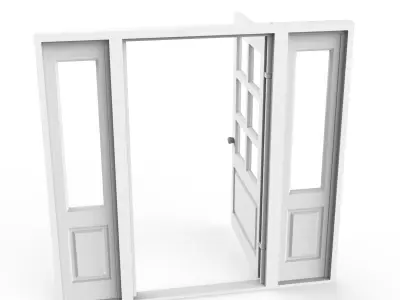 External Door 3D print model