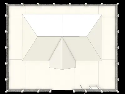 health center or Hospital or Puskesmas Low-poly 3D model