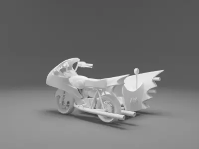 Batcycle 3D print model
