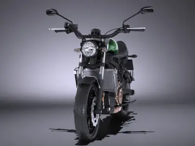 Yamaha XSR700 2016 3D model