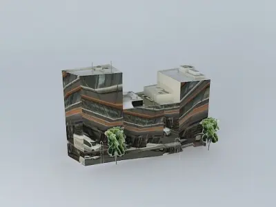 351 371 Queen Street Free 3D model