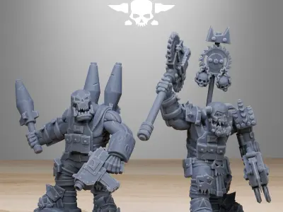 Orkaz Spec Team 3D print model