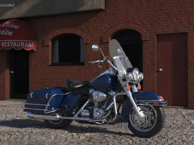  Classic Road Motorcycle Blue 
