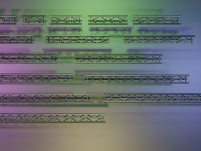 Prolyte - Triangle straight  3D model