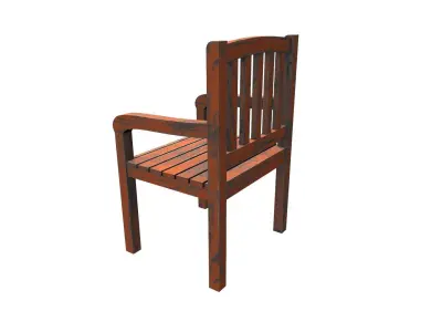 chair Low-poly 3D model shop