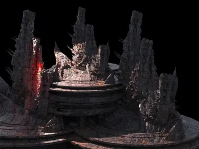 Mars Storm Tech Monolith 4 3D model