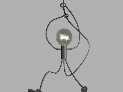 Light Little Iron Man Free 3D model