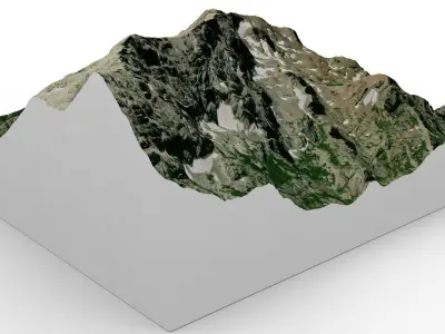 Monte Cinto 3D model