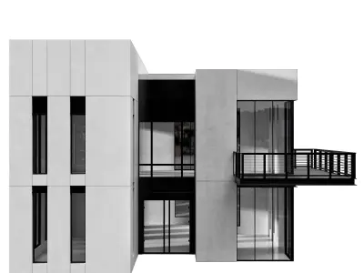 MODERN HOUSE NO7 A 3D model