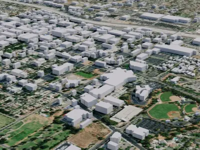 Riverside - USA 3D model