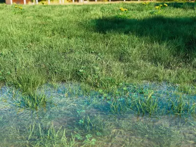 Realistic Grass Pack - CGrass v2 Low-poly 3D model