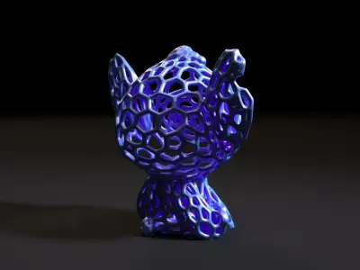 Stitch Voronoi 3D print model