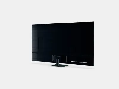 85 QLED 4K Q70D Smart TV 2024 3D model