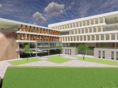 Homes and care center -A1 3D model